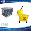 China injection plastic mop bucket with wheels mold
